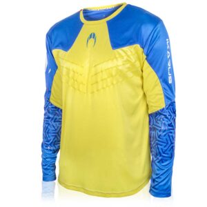 Ho Soccer Ikarus Long Sleeve T-shirt Amarillo,Azul M Hombre