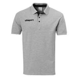 Uhlsport Essential Prime Short Sleeve Polo Gris XL Hombre