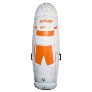 Rinat Nrg Inflatable Mannequin Blanco,Naranja 205 x 56 cm
