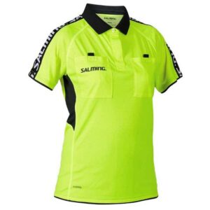 Salming Referee Short Sleeve Polo Verde M Mujer