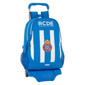 Safta Rcd Espanyol 22.5l Backpack Blanco,Azul