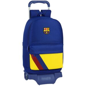 Safta Fc Barcelona Away 19/20 Backpack Amarillo,Azul