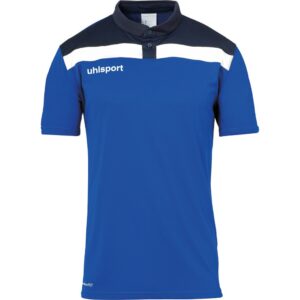 Uhlsport Offense 23 Short Sleeve Polo Azul S Hombre