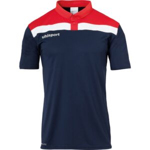 Uhlsport Offense 23 Short Sleeve Polo Azul XL Hombre