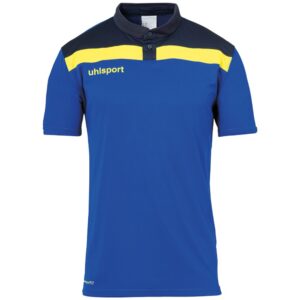 Uhlsport Offense 23 Short Sleeve Polo Azul 9-10 Years Niño