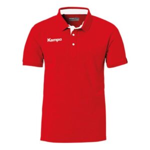 Kempa Prime Short Sleeve Polo Rojo S Hombre