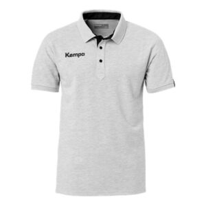 Kempa Prime Short Sleeve Polo Gris L Hombre