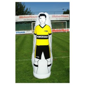 Powershot Inflatable Mannequin Amarillo,Blanco,Negro 205 cm