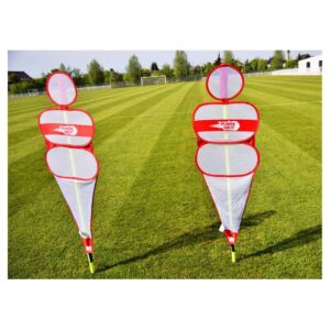 Powershot Football Wall Rojo,Blanco 150 x 050 cm