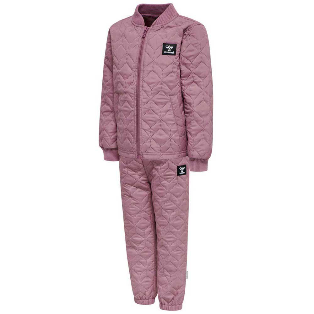 Hummel Sobi Thermoset-track Suit Rosa 7 Years Niño