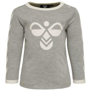 Hummel Flipper Long Sleeve T-shirt Gris 4-6 Months Niño