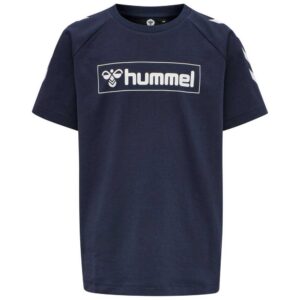 Hummel Box Short Sleeve T-shirt Azul 6 Years Niño