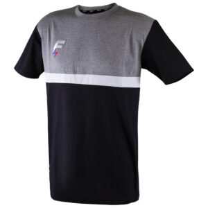 Force Xv Mediane Short Sleeve T-shirt Negro,Gris 3XL Hombre