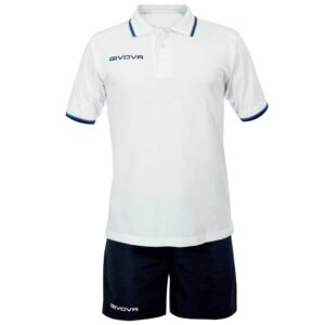 Givova Street Set Blanco,Azul 5 Years