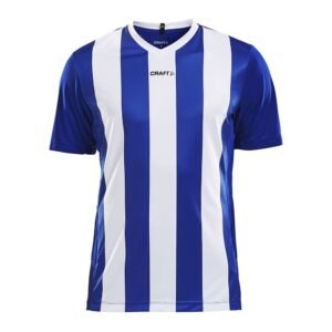 Craft Progress Stripe Short Sleeve T-shirt Blanco,Azul L Hombre