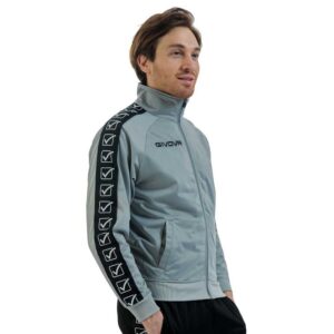 Givova Tricot Band Jacket Gris 3XL Hombre