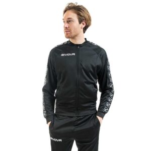 Givova Tricot Band Jacket Negro 10-12 Years Niño