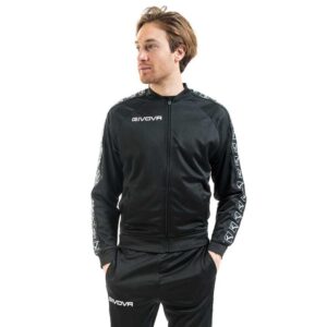 Givova Tricot Band Jacket Negro M Hombre