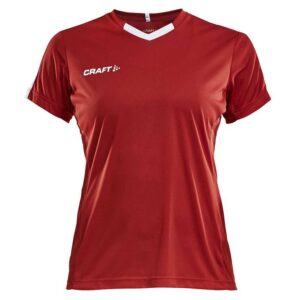 Craft Progress Contrast Short Sleeve T-shirt Rojo L Mujer