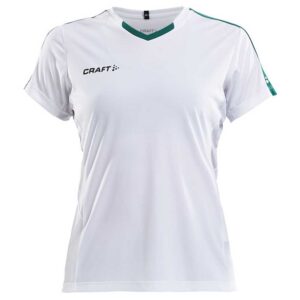 Craft Progress Contrast Short Sleeve T-shirt Blanco S Mujer