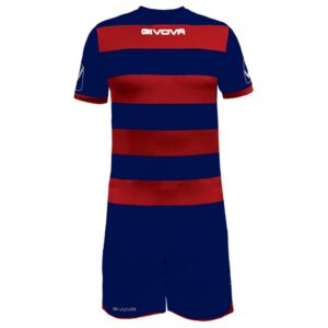 Givova Rugby Set Rojo,Azul XL Hombre