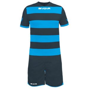 Givova Rugby Set Azul,Gris L Hombre