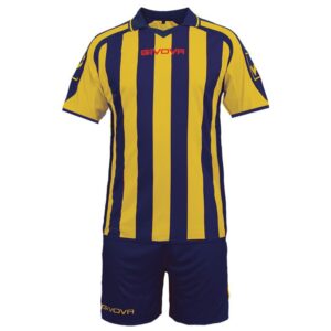 Givova Supporter Mc Set Amarillo,Azul M