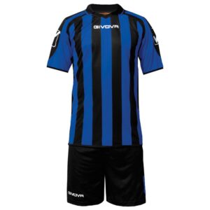 Givova Supporter Mc Set Azul,Negro S