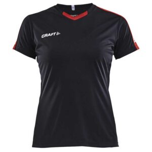 Craft Progress Contrast Short Sleeve T-shirt Negro XS Mujer