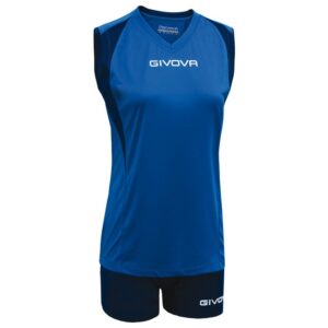 Givova Spike Set Azul M Mujer