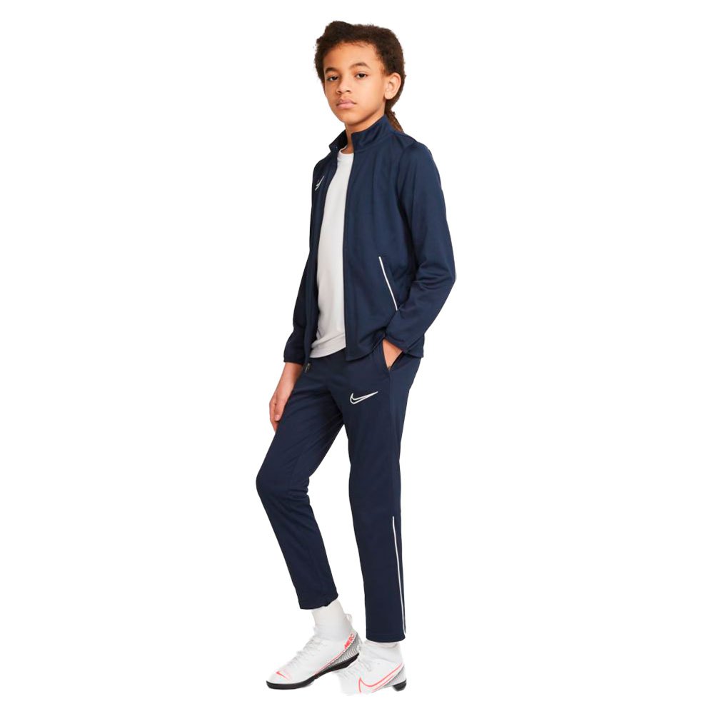 Nike Dri Fit Academy Knit Track Suit Azul 13-15 Years Niño