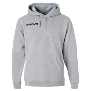 Givova Hoodie Gris 3XL Hombre