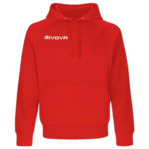 Givova Hoodie Rojo 3XL Hombre