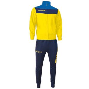 Givova Campo Track Suit Amarillo,Azul 10-12 Years Hombre
