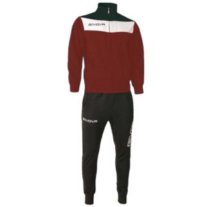 Givova Campo Track Suit Rojo,Negro 10-12 Years Hombre