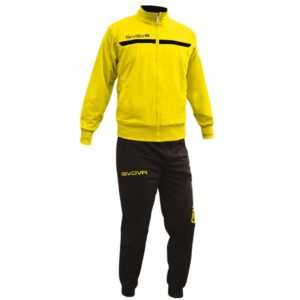 Givova One Track Suit Amarillo,Negro 3XL Hombre