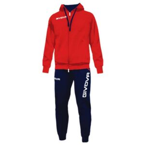 Givova King Track Suit Rojo,Azul 4XL Hombre
