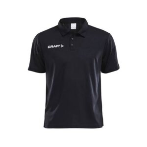 Craft Progre Piqué Short Sleeve Polo Negro L Hombre
