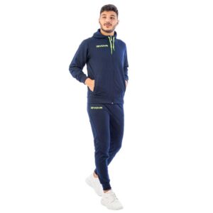 Givova King Cotone Terry Poker Track Suit Azul 8-10 Years Hombre