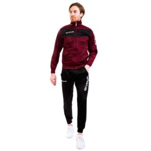 Givova Visa Track Suit Rojo,Negro 4 Years Hombre