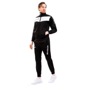 Givova Visa Track Suit Blanco,Negro XL Hombre