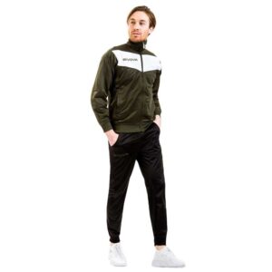 Givova Visa Track Suit Verde,Negro XL Hombre