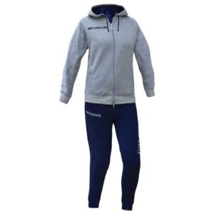 Givova Donna Track Suit Azul,Gris L Mujer