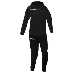 Givova Donna Track Suit Negro 10-12 Years Mujer