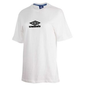 Umbro Classic 2 Boyfriend T-shirt Blanco XS Mujer