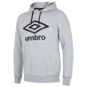 Umbro Large Logo Half Zip Sweatshirt Gris S Hombre