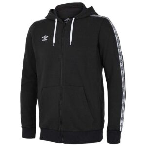 Umbro Taped Zip Full Zip Sweatshirt Negro L Hombre