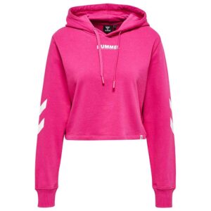 Hummel Legacy Cropped Hoodie Rosa M Mujer
