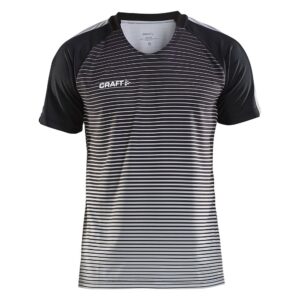 Craft Pro Control Stripe Short Sleeve T-shirt Negro,Gris M Hombre