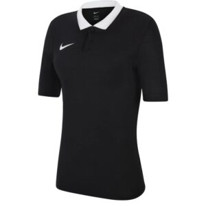 Nike Dri Fit Park Short Sleeve Polo Negro M Mujer